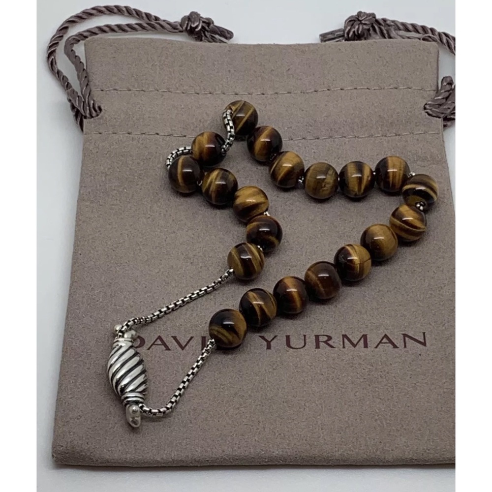 DAVID YURMAN • Tiger’s Eye Spiritual Beads - Picture 6 of 8